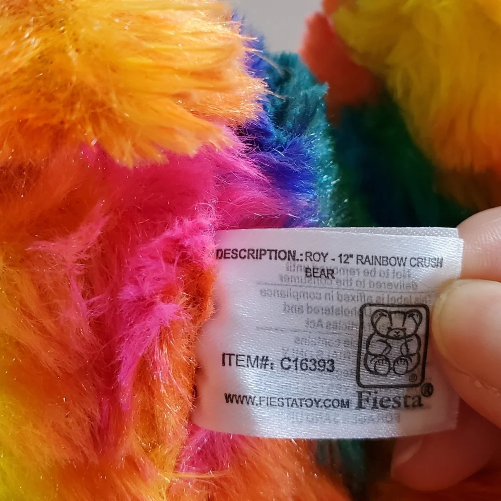 Fiesta Rainbow Crush Bear
